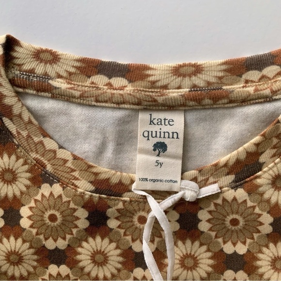 Kate Quinn 70s Geo Floral Tee 5T or 6 years or 7 years - Picture 3 of 5